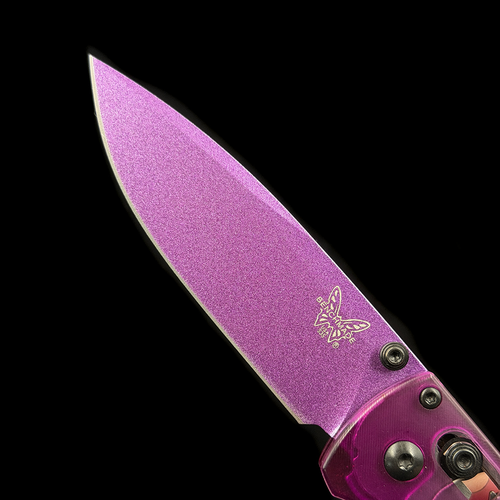 BM 535 Acrylic handle coated blade Knife