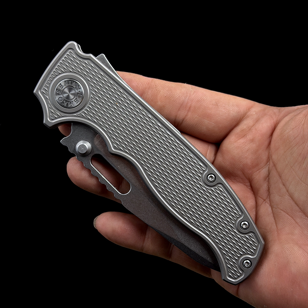 Demko Dynamics MGAD20S M390 Blade Titanium alloy knife
