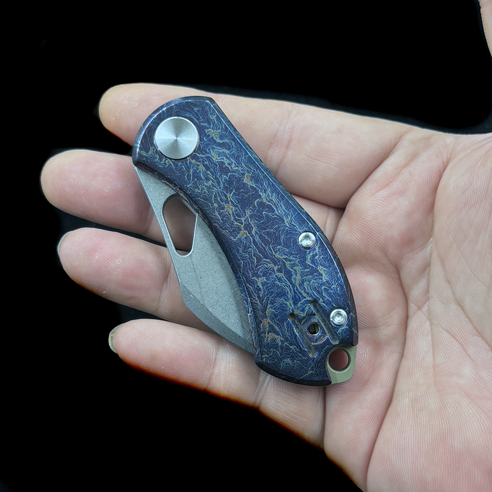 ACE Mini Titanium/Aluminum  Folding Knife