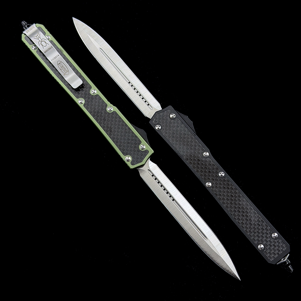 MT Makora II OTF 4.25" D2 Blade, Aluminum Handles knives