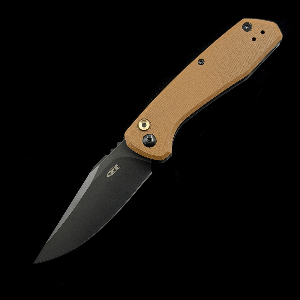 Z Tolerance 0512 AUTO Micarta Folding Knife