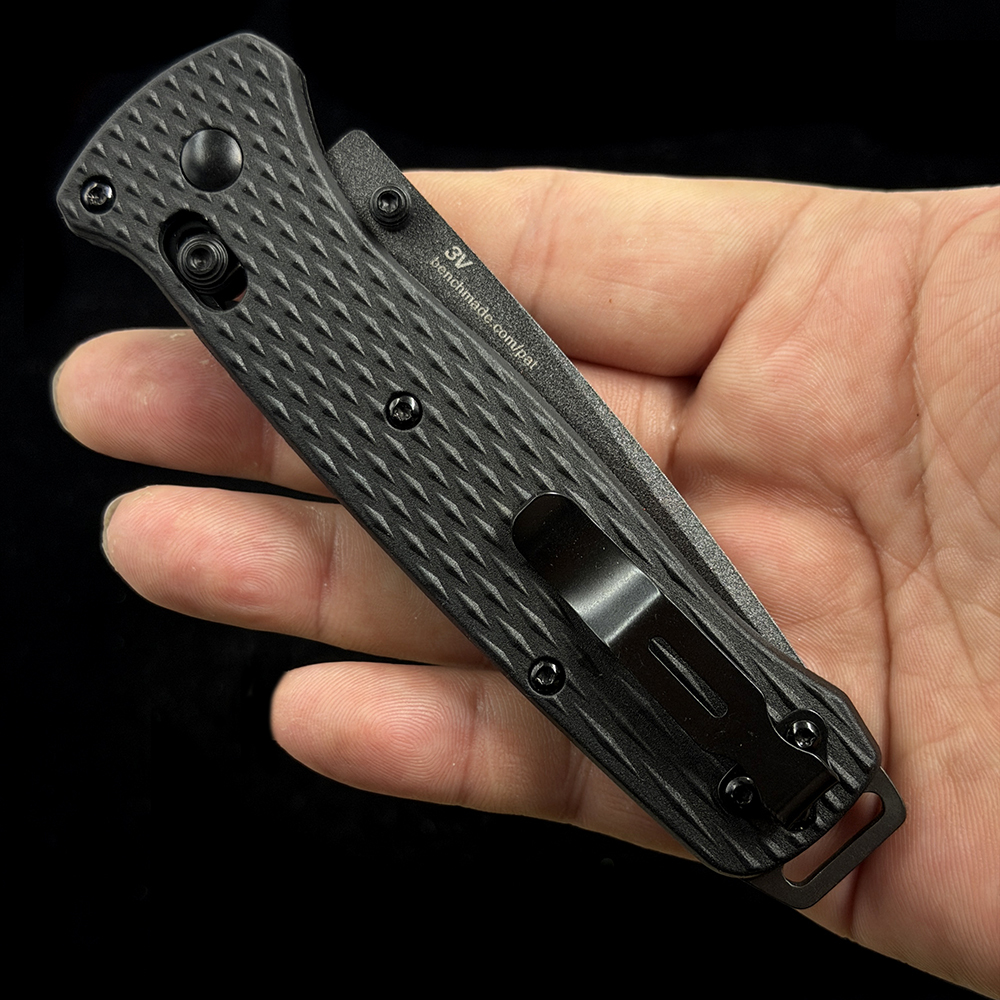 BM 537GY Bailout 3V Blade Folding Knife