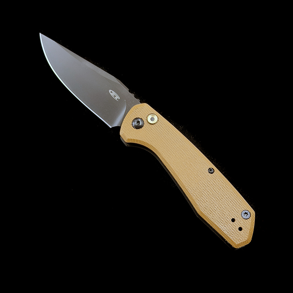 Z Tolerance 0512 AUTO Micarta Folding Knife