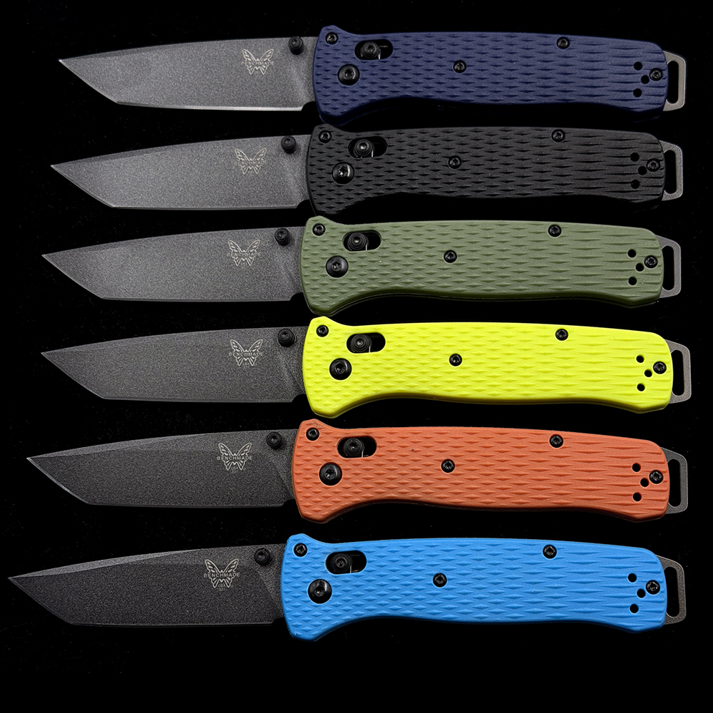 BM 537GY Bailout 3V Blade Folding Knife