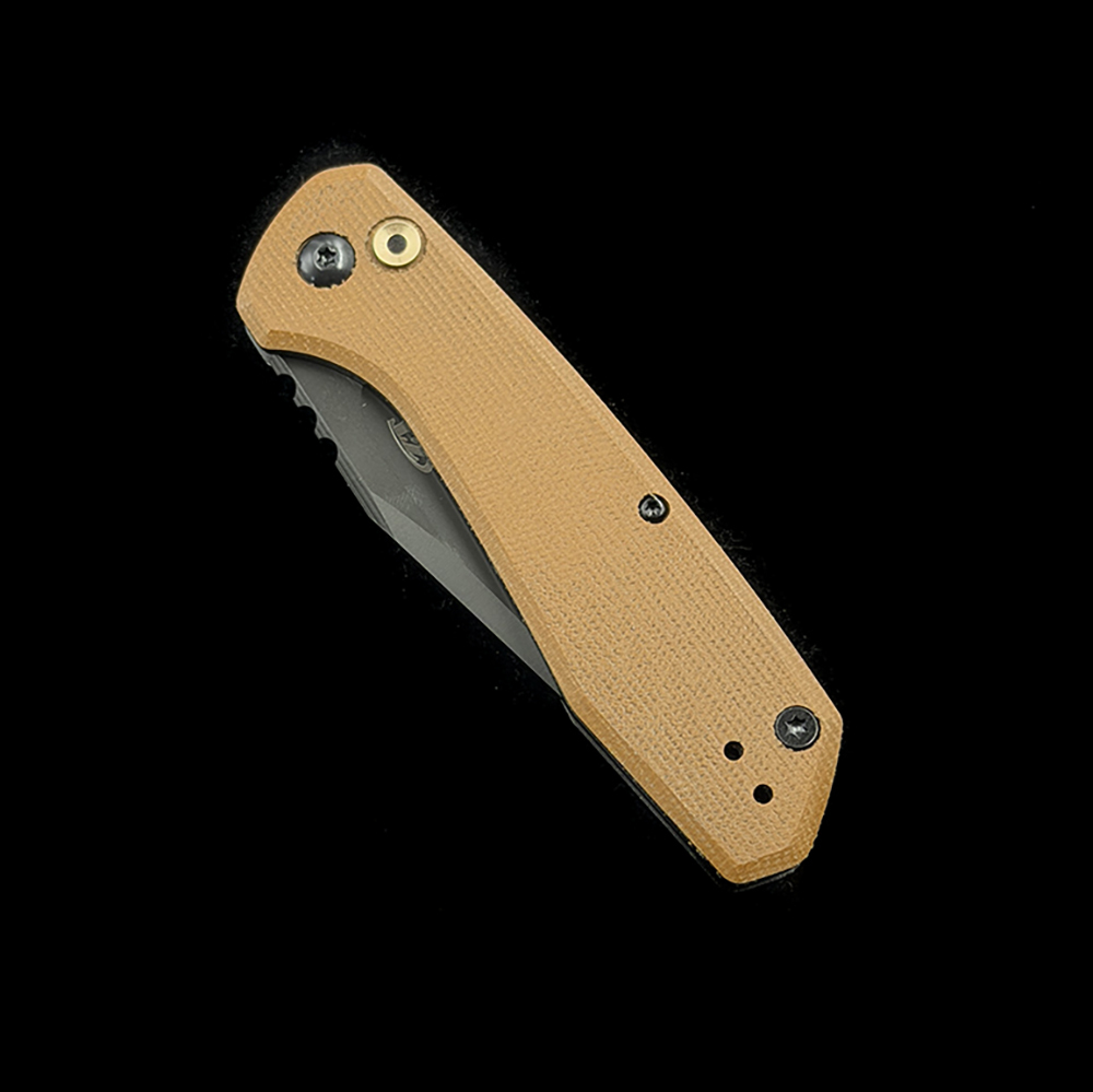 Z Tolerance 0512 AUTO Micarta Folding Knife