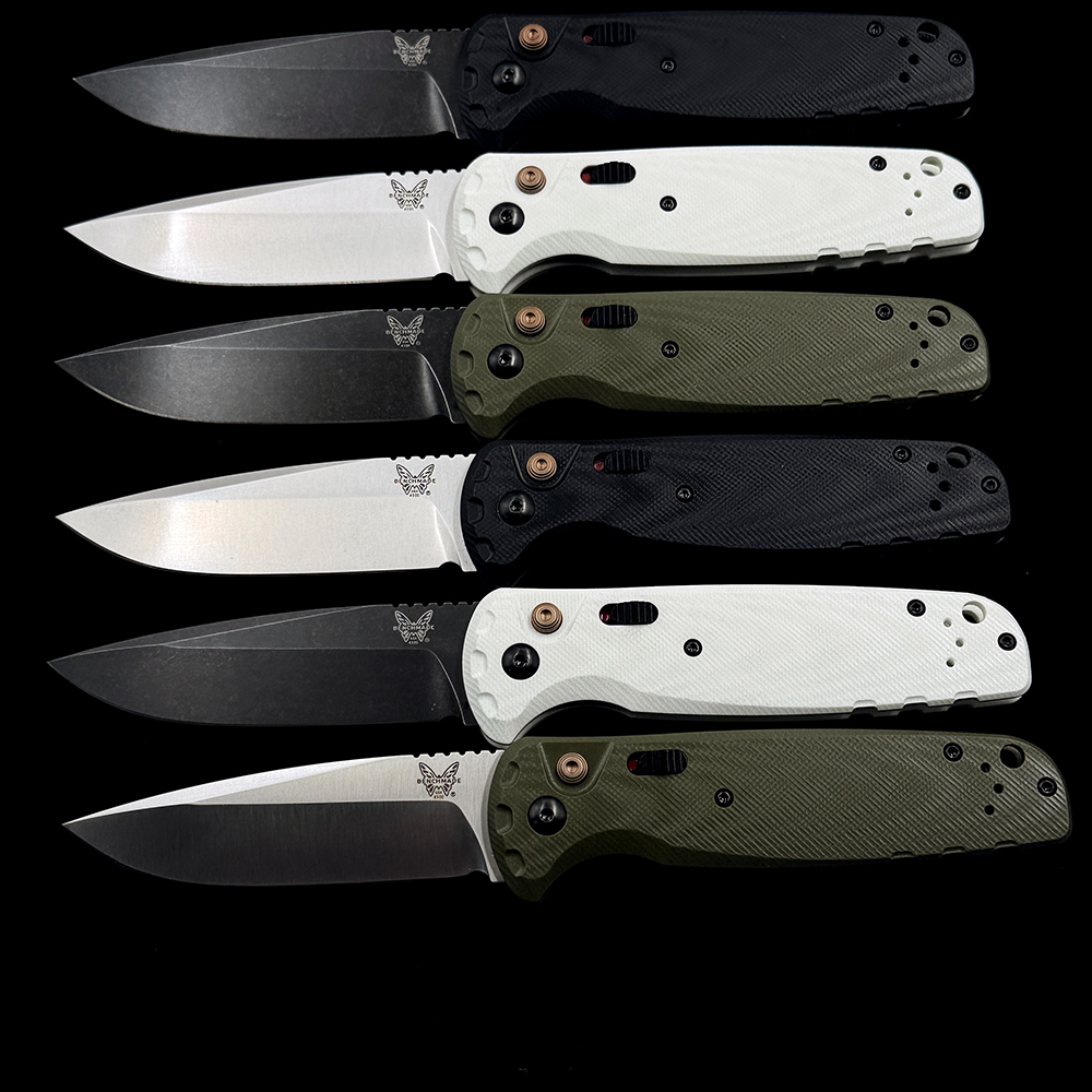 (DIY) BM 4300 CLA  G10 handle AUTO Folding Knife