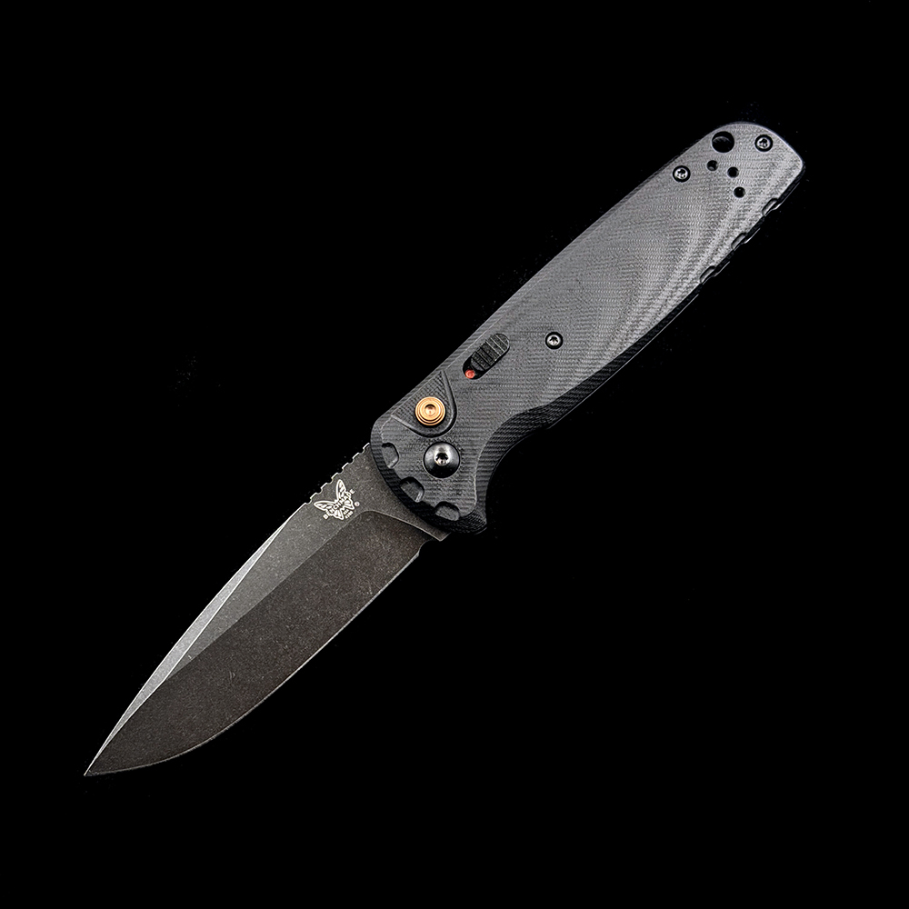 (DIY) BM 4300 CLA  G10 handle AUTO Folding Knife