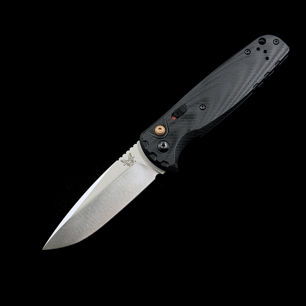 (DIY) BM 4300 CLA  G10 handle AUTO Folding Knife