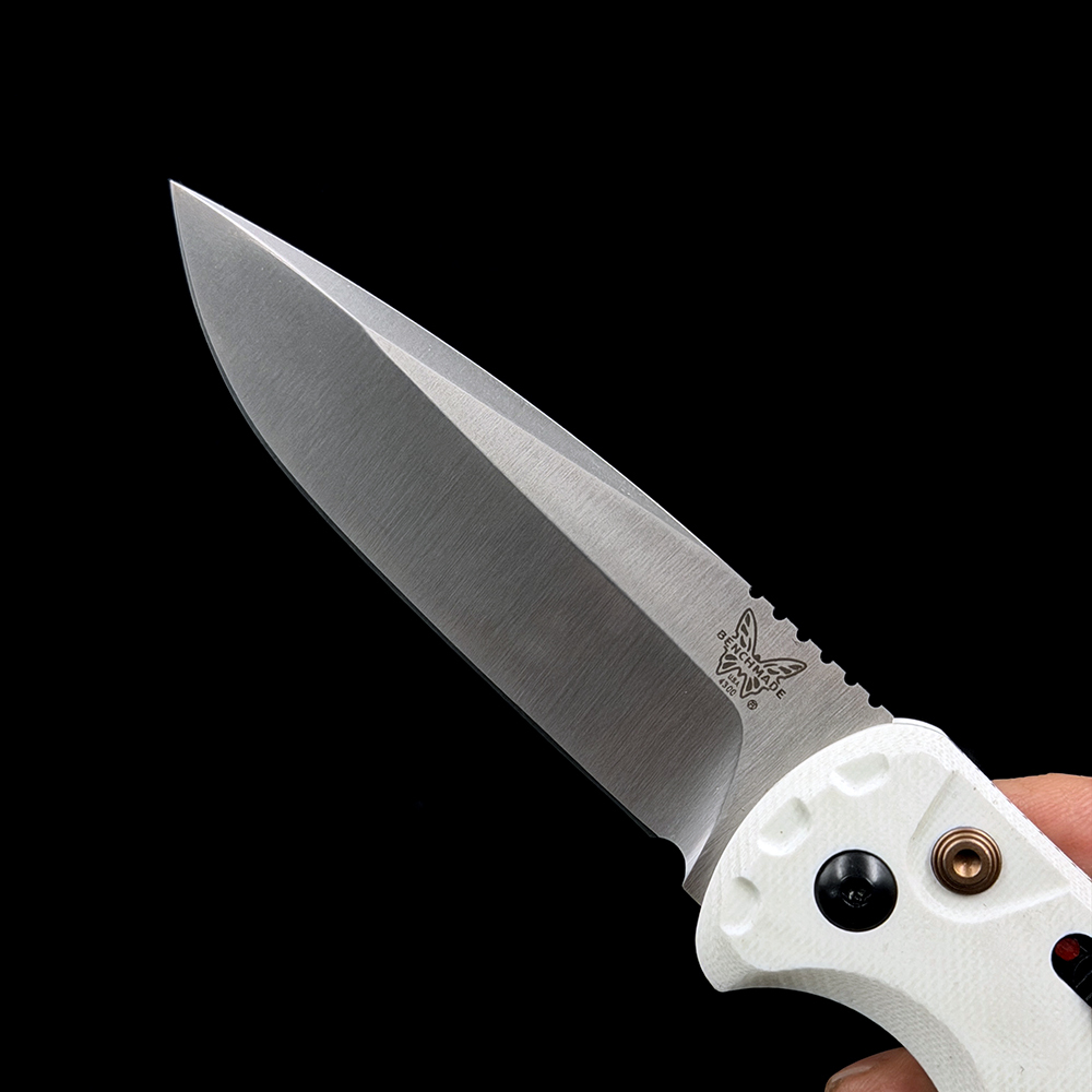(DIY) BM 4300 CLA  G10 handle AUTO Folding Knife
