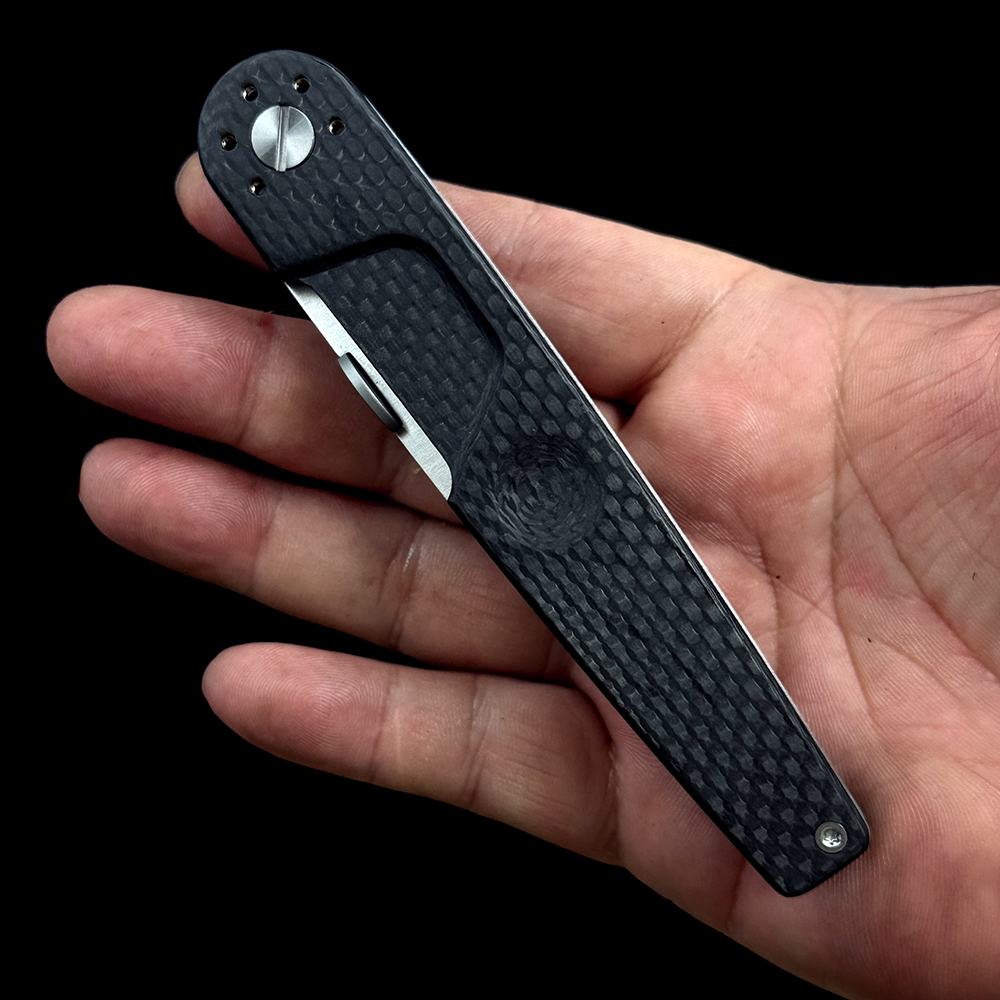 Extrema  LKU01 CF handle (Urban Dark), Böhler N690 knife