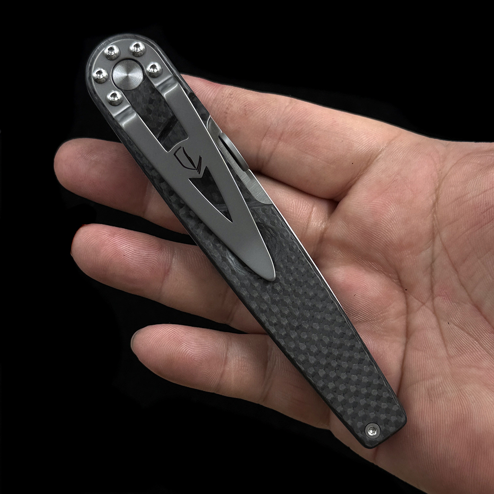 Extrema  LKU01 CF handle (Urban Dark), Böhler N690 knife