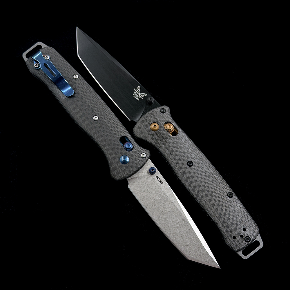BM 537-09 Bailout Carbon Fiber | SS Tanto M390 KNIFE