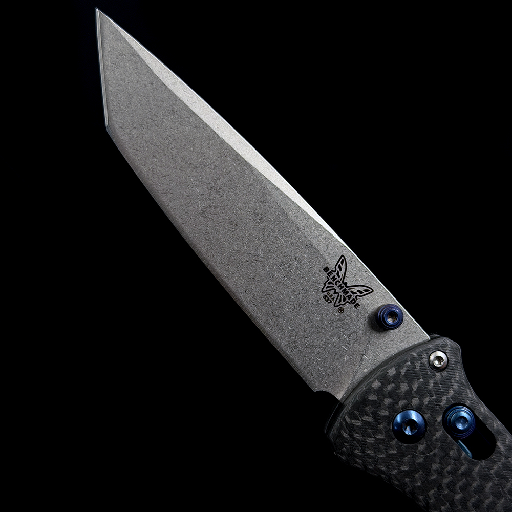 BM 537-09 Bailout Carbon Fiber | SS Tanto M390 KNIFE