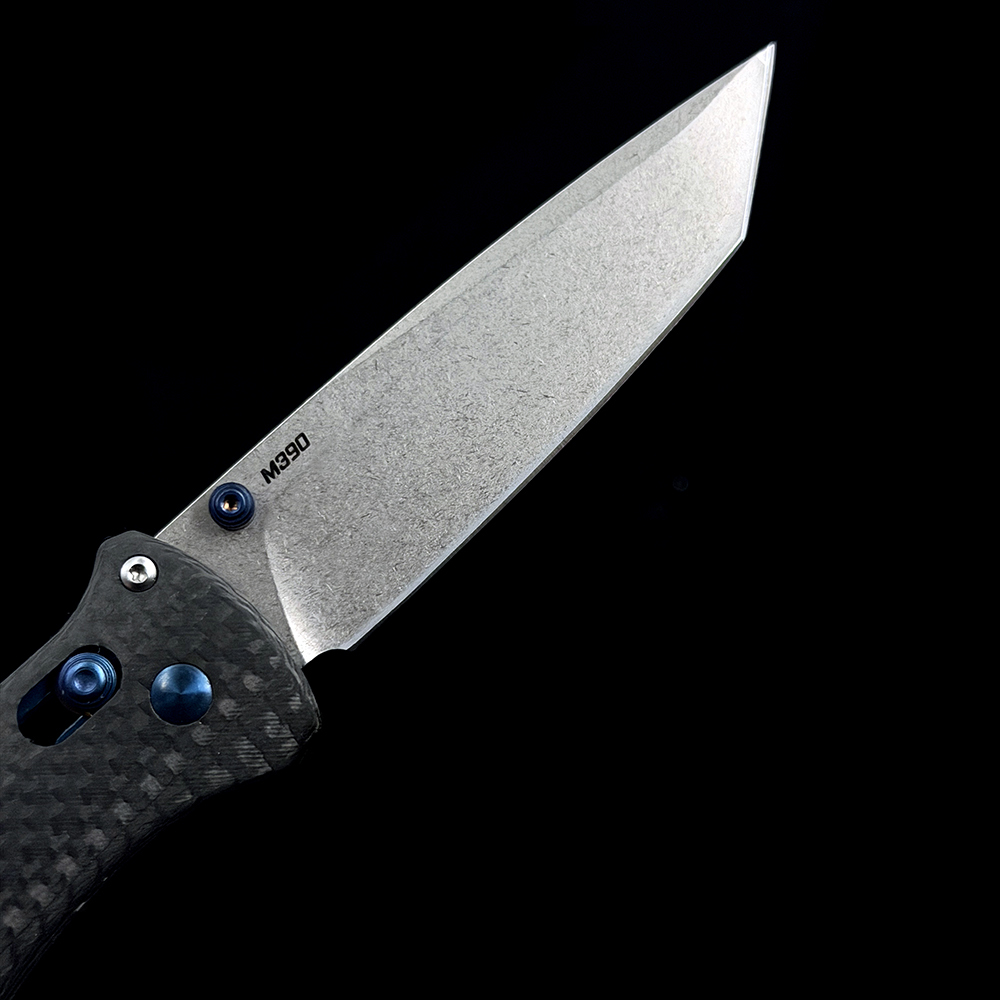 BM 537-09 Bailout Carbon Fiber | SS Tanto M390 KNIFE