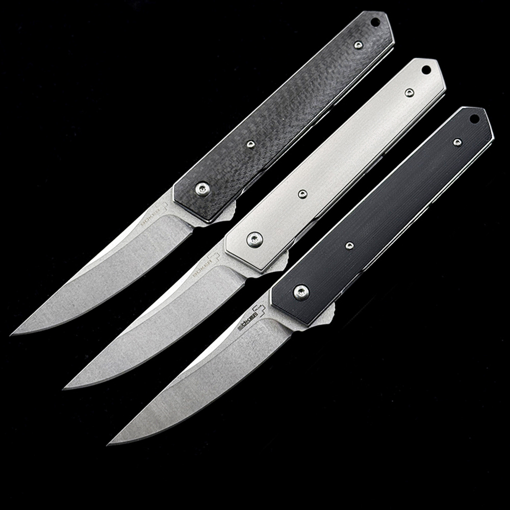 Boker Plus Burnley Kwaiken Flipper Knife VG-10 (3.5" Stonewash)
