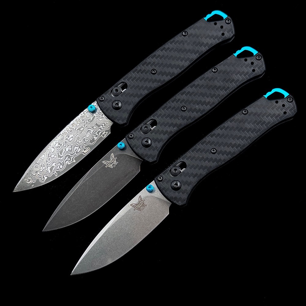 BM 535-3 Nylon handle+carbon fiber effect BUGOUT AXIS Folding knife