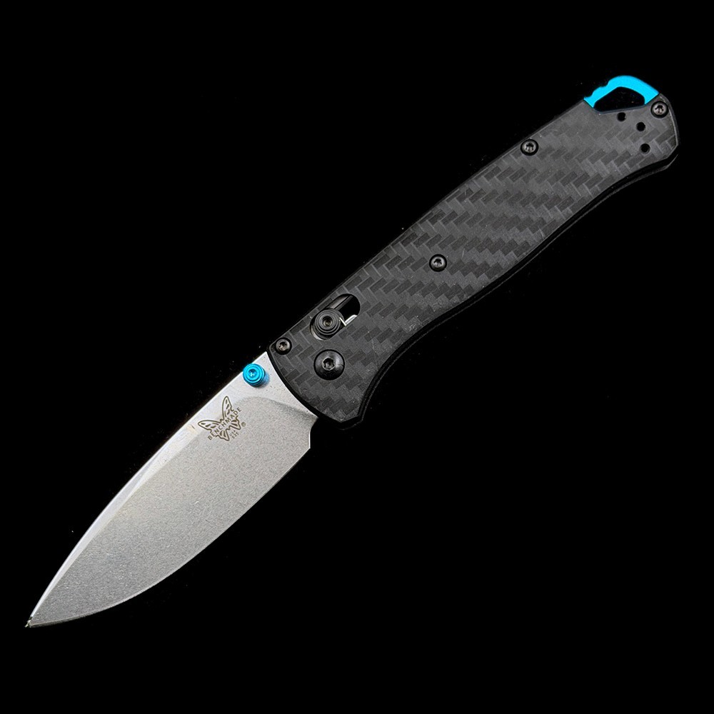 BM 535-3 Nylon handle+carbon fiber effect BUGOUT AXIS Folding knife
