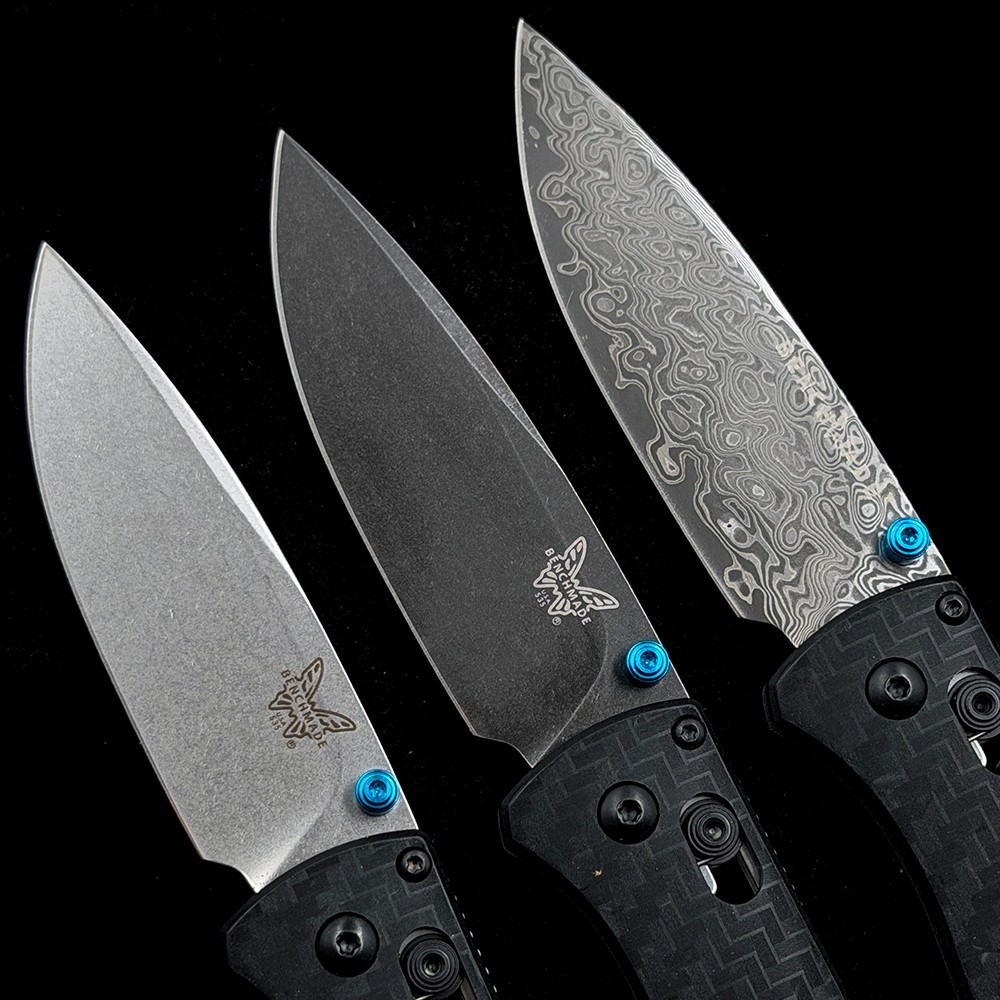 BM 535-3 Nylon handle+carbon fiber effect BUGOUT AXIS Folding knife