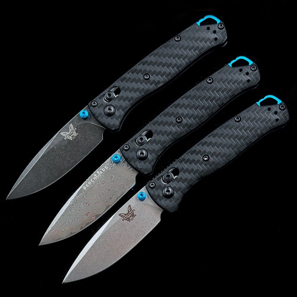 BM Mini 533-3 Nylon handle+carbon fiber effect Bugout AXIS Knife