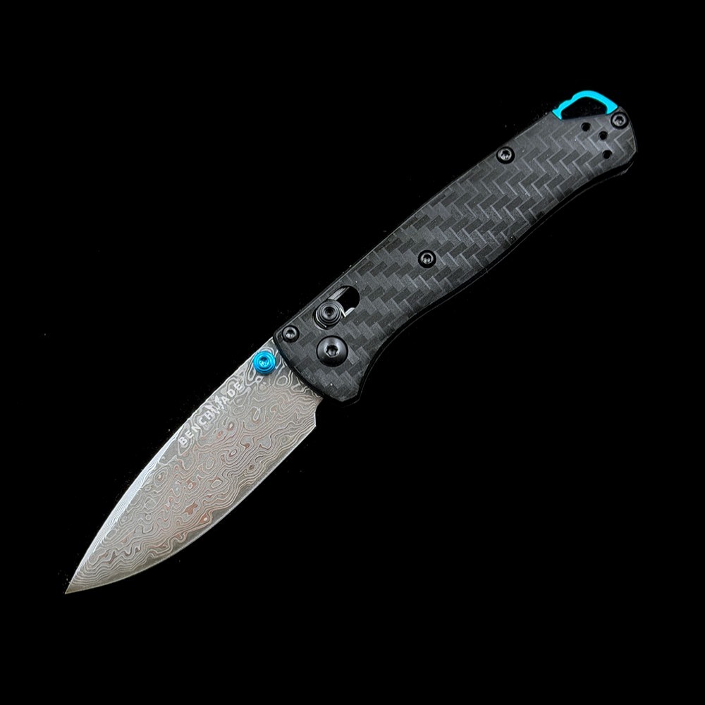BM Mini 533-3 Nylon handle+carbon fiber effect Bugout AXIS Knife