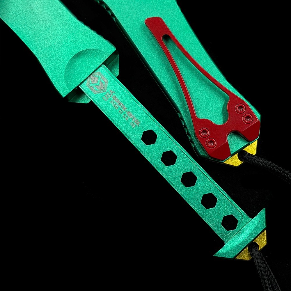 Heretic Knives Hydra Bounty Hunter OTF Automatic Knife