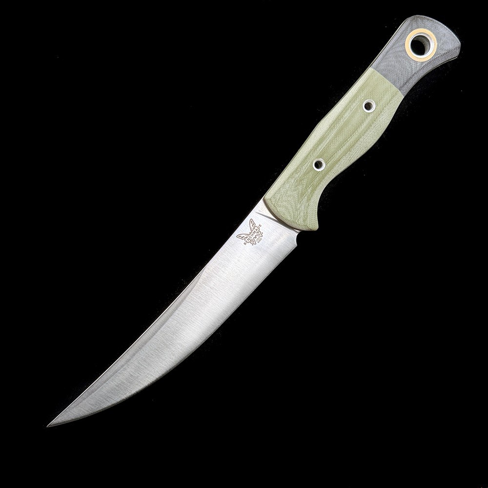 BM 4050-1 Hunt Meatcrafter Fixed Blade Knife 6.06" CPM-154 Cerakoted Trailing Point, G10 Handle -