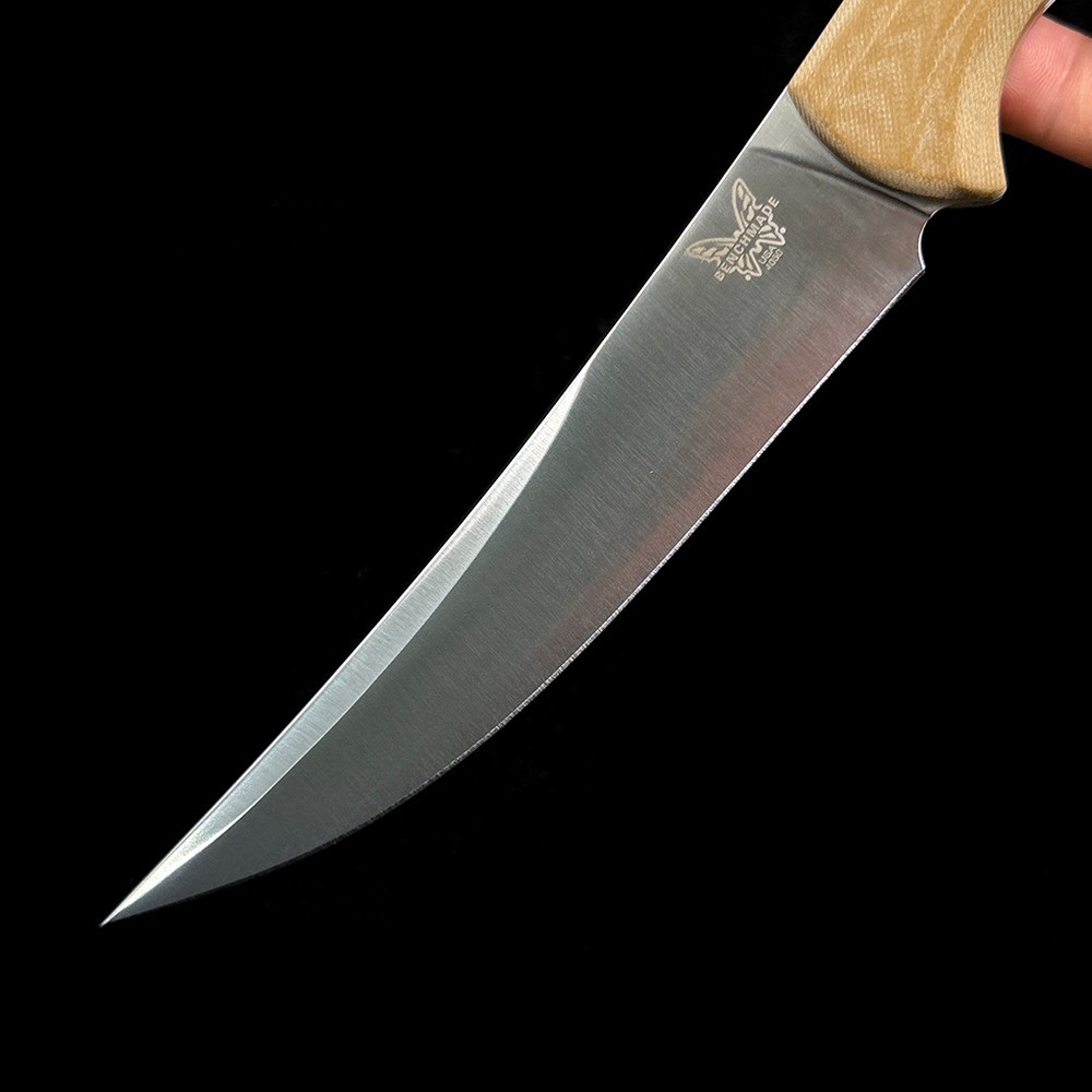BM 4050-1 Hunt Meatcrafter Fixed Blade Knife 6.06" CPM-154 Cerakoted Trailing Point, G10 Handle -