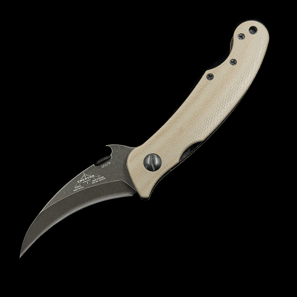 Emerson Micarta Elvia Claw Knife