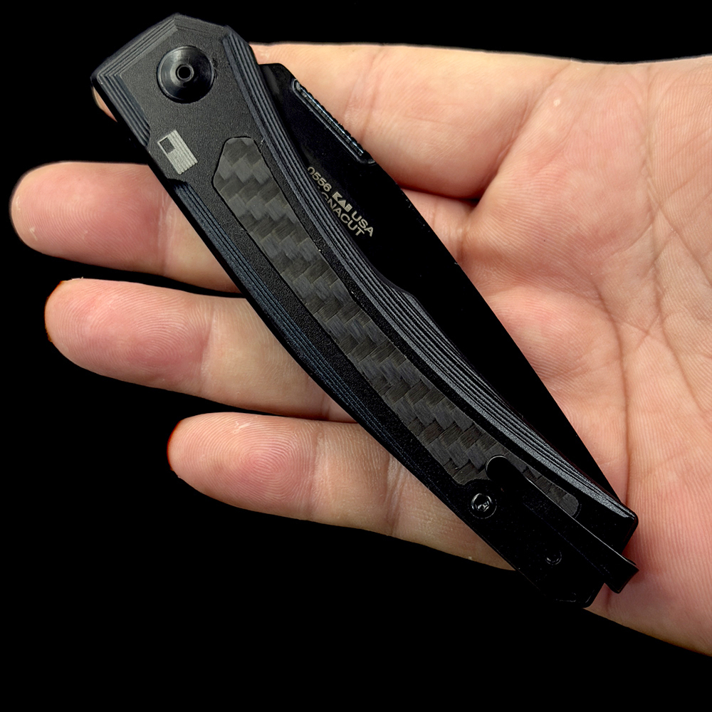 ZT 0556BK  Aluminum alloy AUTO Folding Knife
