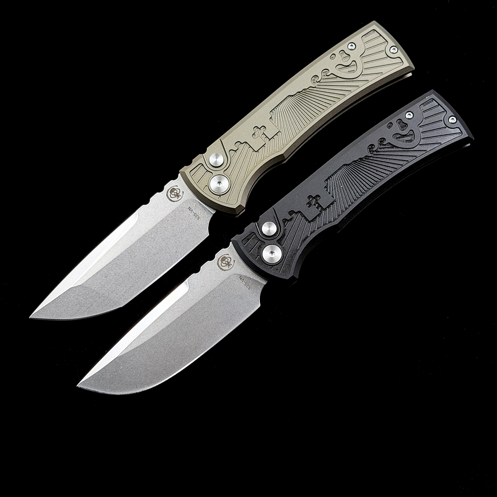 Pro-Tech Chaves Redencion 229 AUTO Folding Knife  S35VN  Blade Aluminum Handles