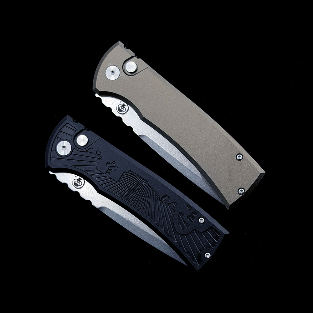Pro-Tech Chaves Redencion 229 AUTO Folding Knife  S35VN  Blade Aluminum Handles