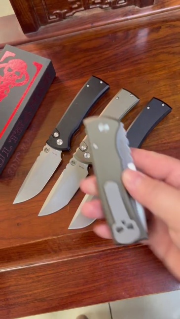 Pro-Tech Chaves Redencion 229 AUTO Folding Knife  S35VN  Blade Aluminum Handles