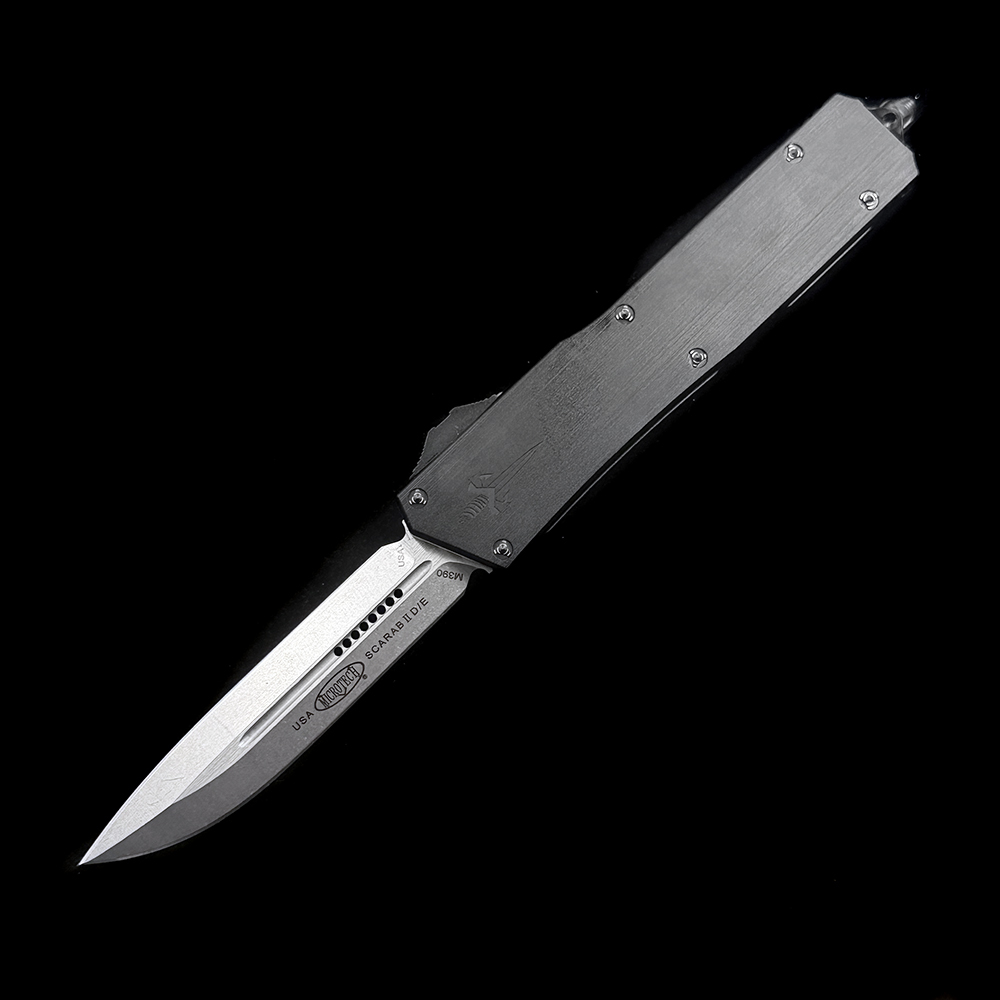 MT Scarab II OTF Brushed aluminum handle Knives