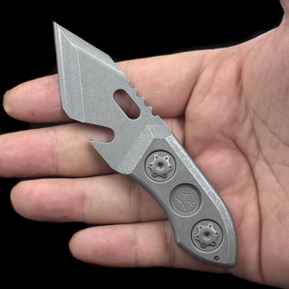 Mechforce Jensen Bergman Collab Brew Tool Fixed Blade Knife 1.93