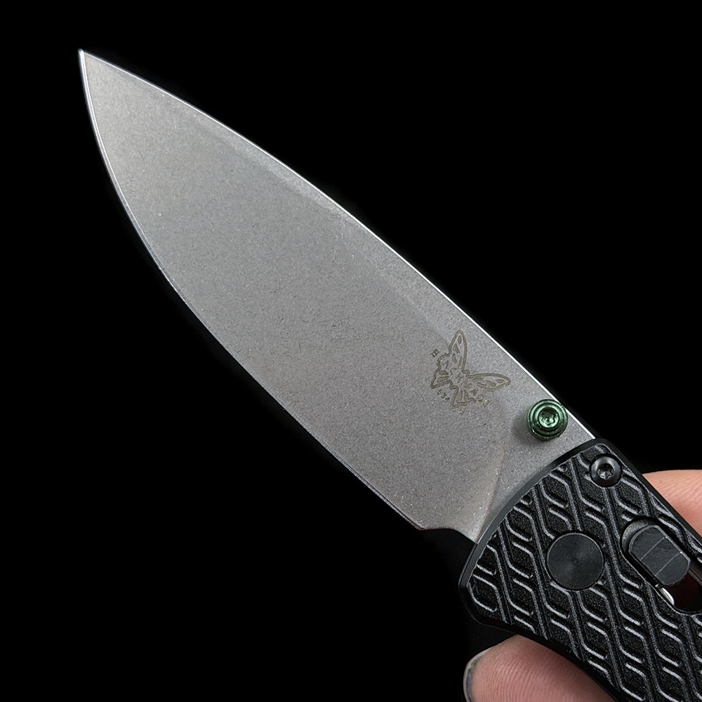 BM 534 Bugout Vapyr | Black Aluminum | Drop-point