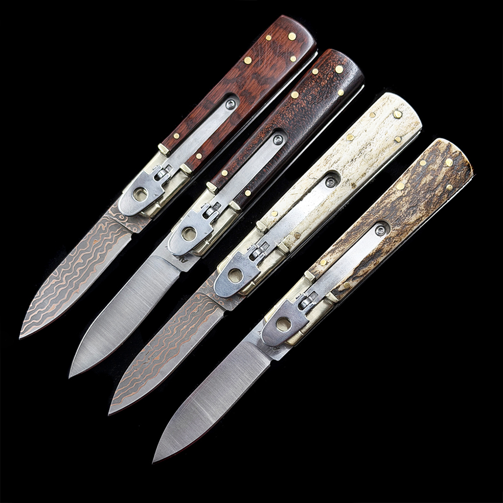 leverletto Round handled Akc classical jumping knife