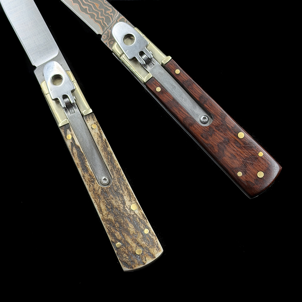 leverletto Round handled Akc classical jumping knife