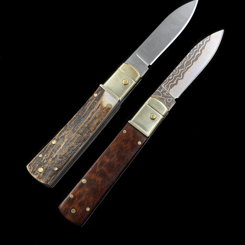 leverletto Round handled Akc classical jumping knife
