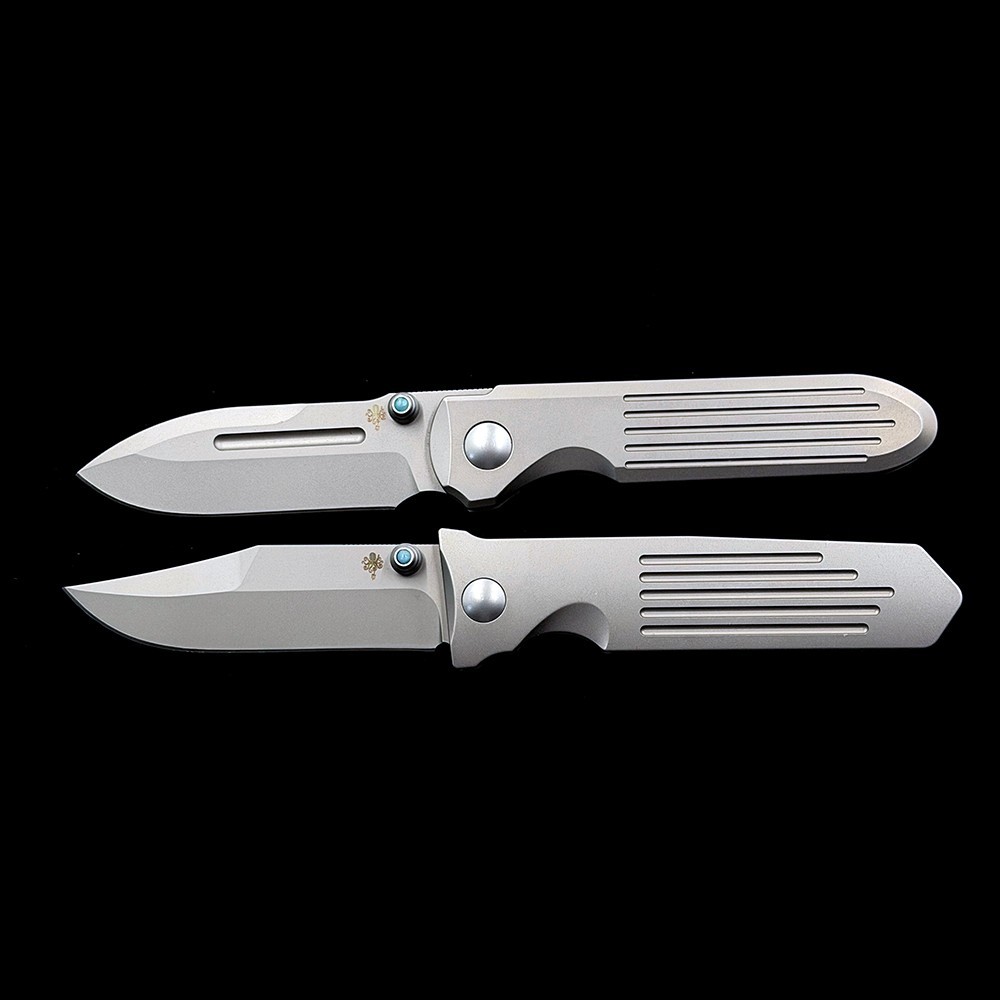 PDW SPD Invictus Titanium handle M390 blade Knife