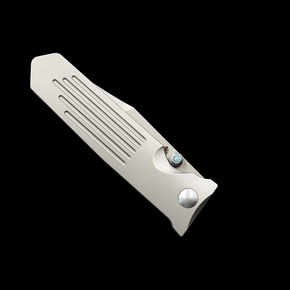Prometheus Design Werx PDW STS Folding Knife M390  Blade, Titanium Handles