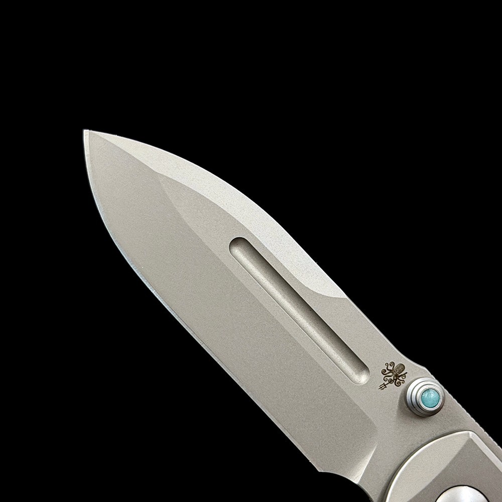 PDW SPD Invictus Titanium handle M390 blade Knife