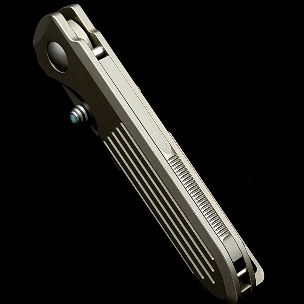 PDW SPD Invictus Titanium handle M390 blade Knife