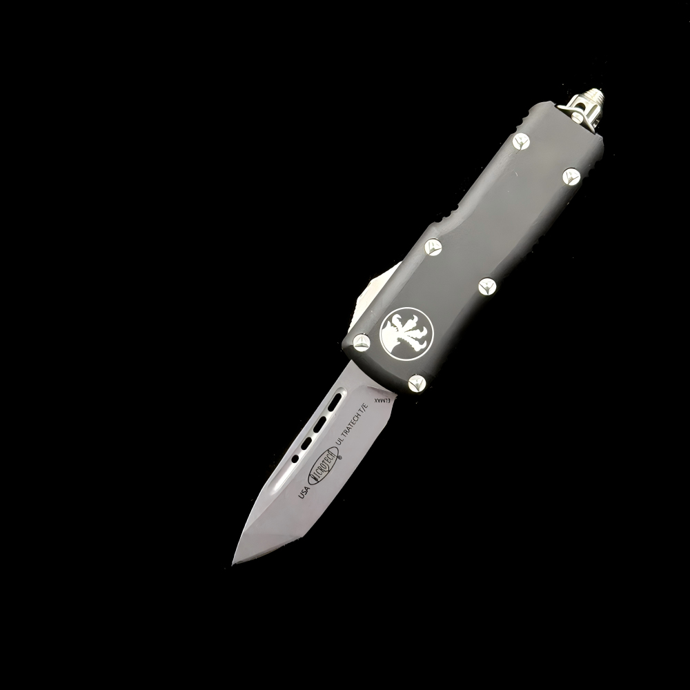 MT Mini Constellation AUTO OTF Knife 2.09" D2 Double Edge Dagger Blade, Aviation Aluminum Handles