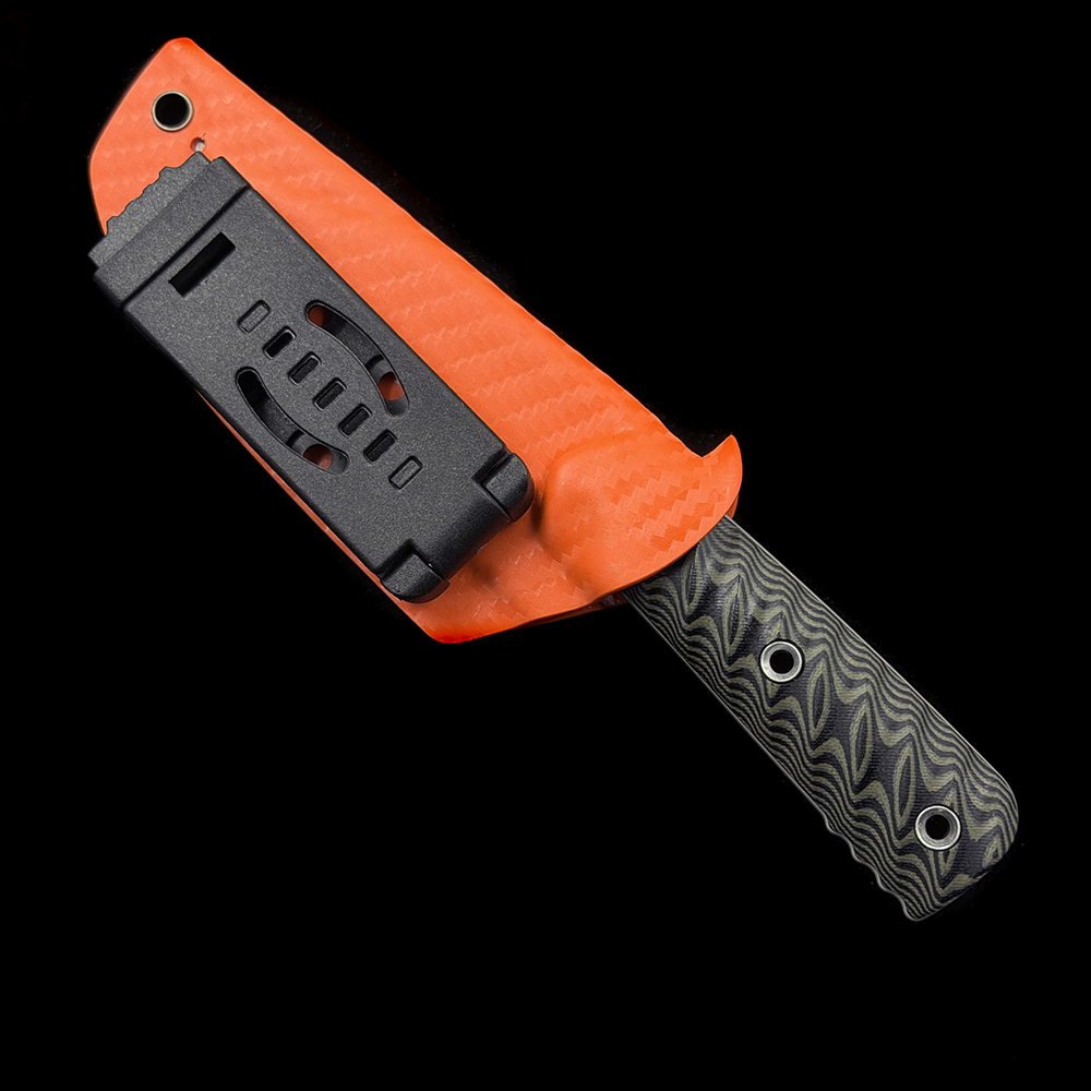 RMJ Tactical UCAP Fixed Blade Knife Dirty Olive G-10