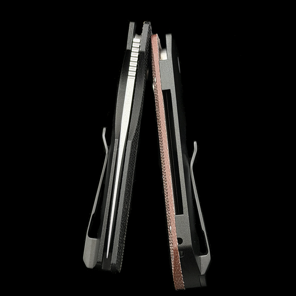 Vero Engineering + Pro-Tech Synapse Auto Knife Micarta /g10 Handle