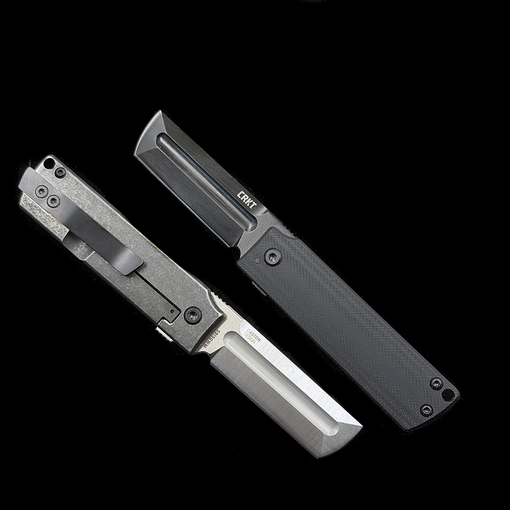 CRKT 5915 G10 Handle Frame Lock Flipper Knife