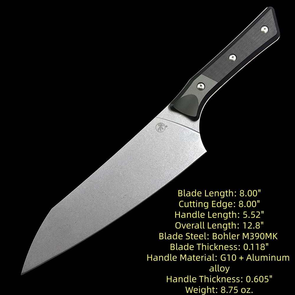 MT 3000/3100/3400/3500 Culinary  Chef's/Boning  Knife G10 Aluminum alloy Handle