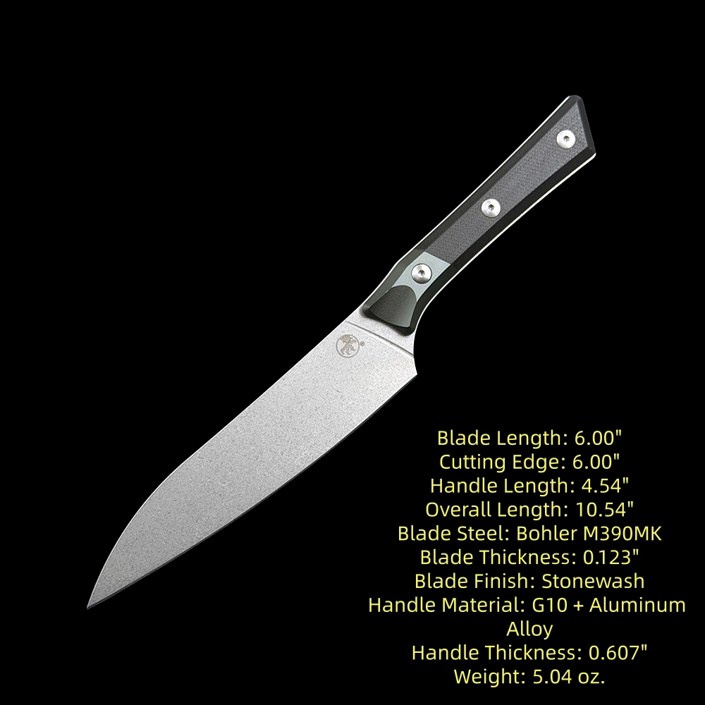 MT 3000/3100/3400/3500 Culinary  Chef's/Boning  Knife G10 Aluminum alloy Handle