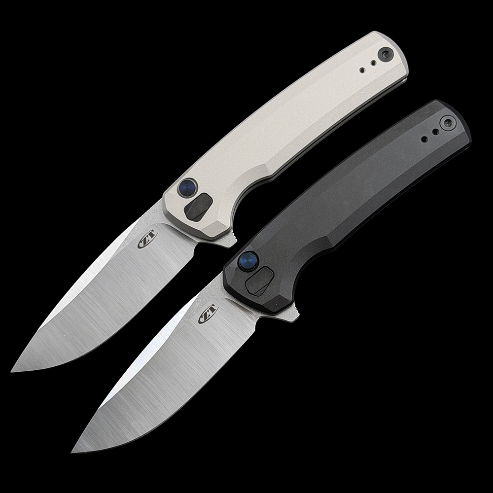 ZT 0044 Aluminum alloy Button Lock Knife
