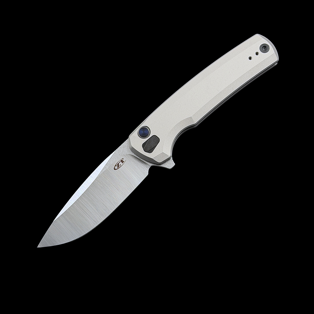 ZT 0044 Aluminum alloy Button Lock Knife